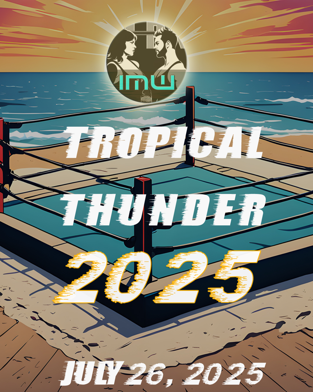 Flyer for Tropical Thunder 2025