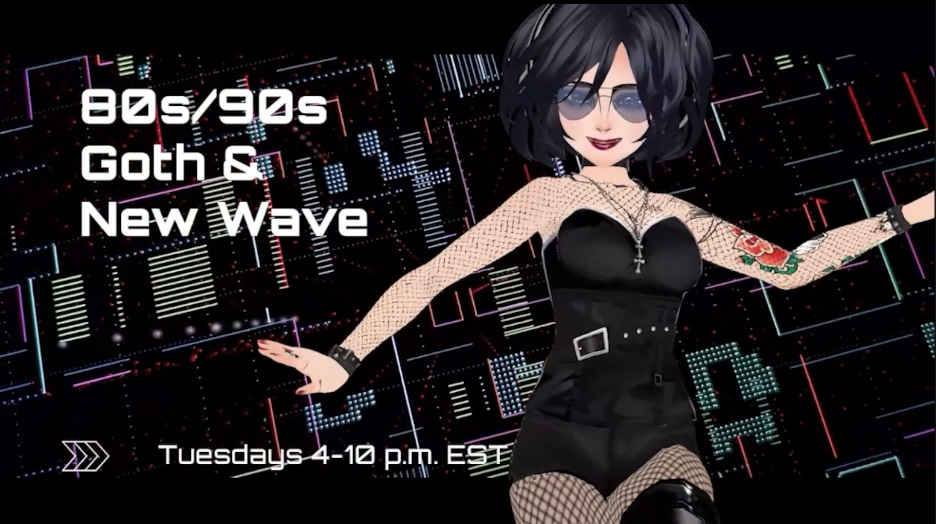 Flyer for OCCULT 80s/90s 🦇 | Alternative | New Wave | Goth/Industrial | EBM | Tuesdays | Friendly chat. Come on in and say hi!