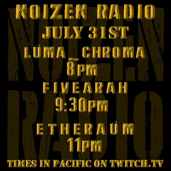 Flyer for Noizen Radio