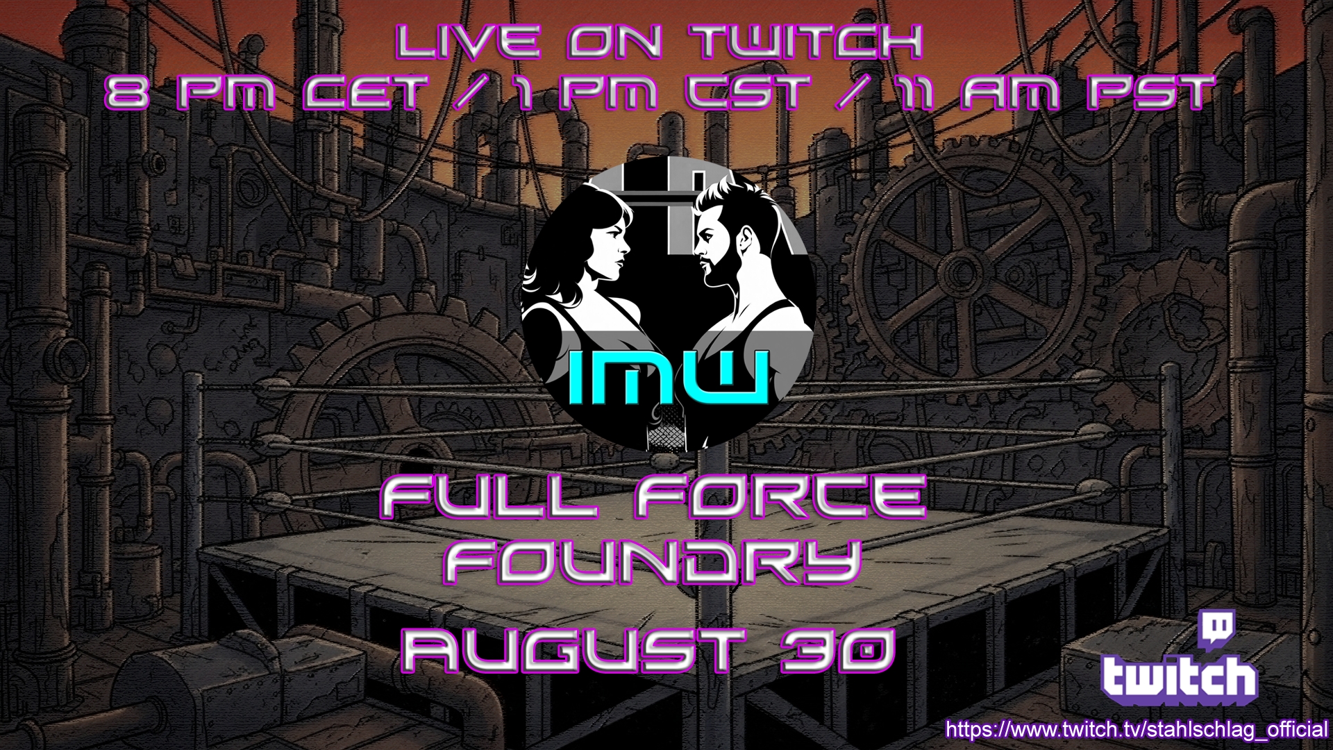 Flyer for IMW - Full Force Foundry
