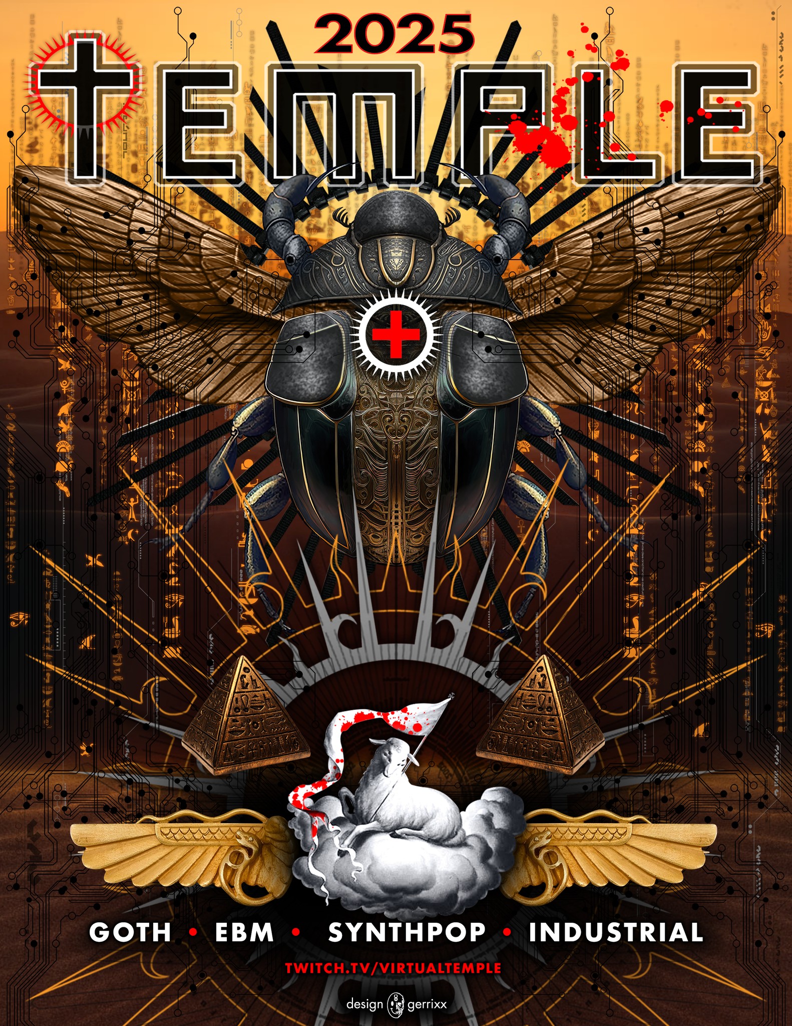 Flyer for Virtual Temple 9