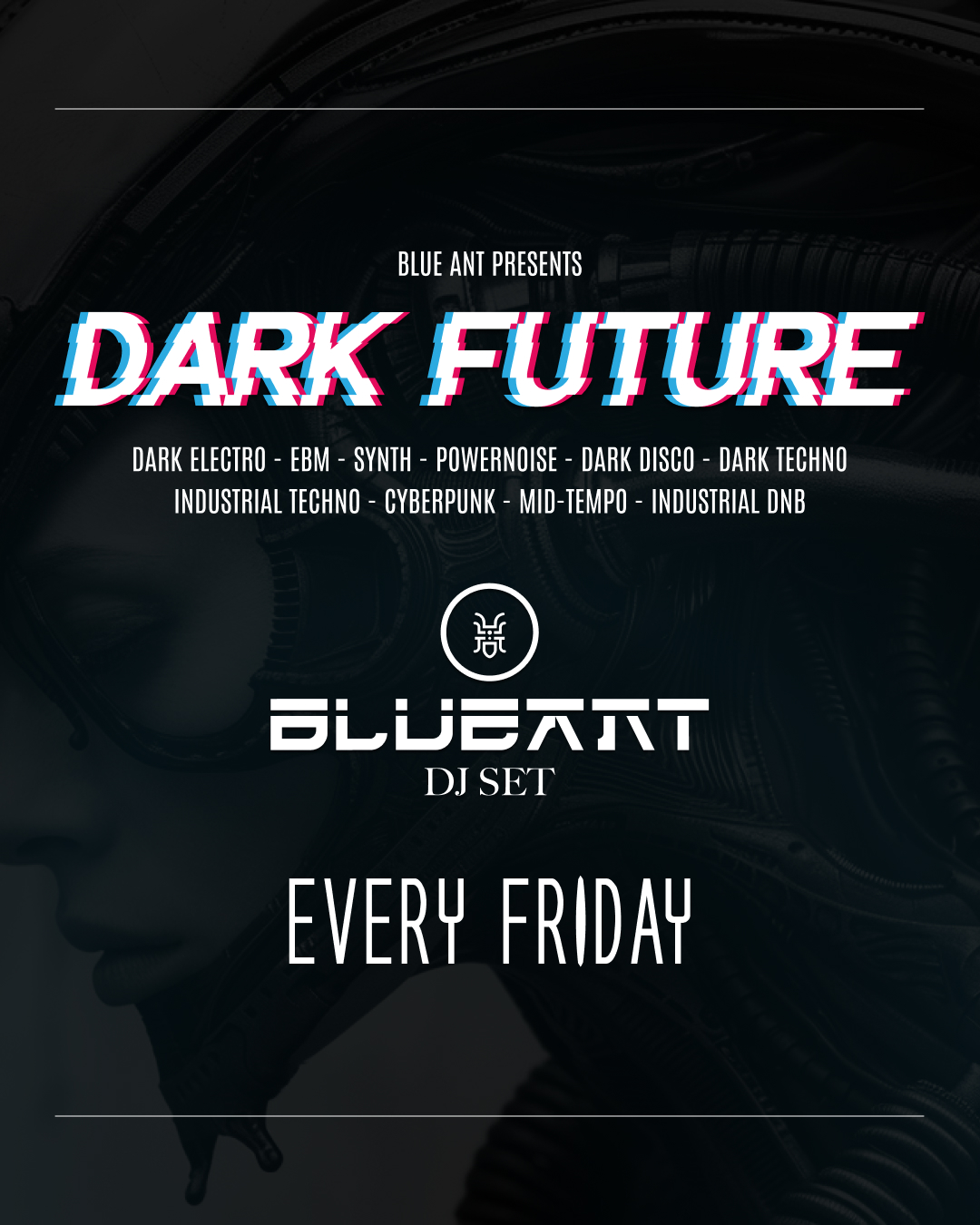 Flyer for DARK FUTURE